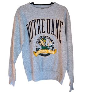 Vintage Notre Dame Galt Sand Sweatshirt M Made in USA Fighting Irish Crewneck